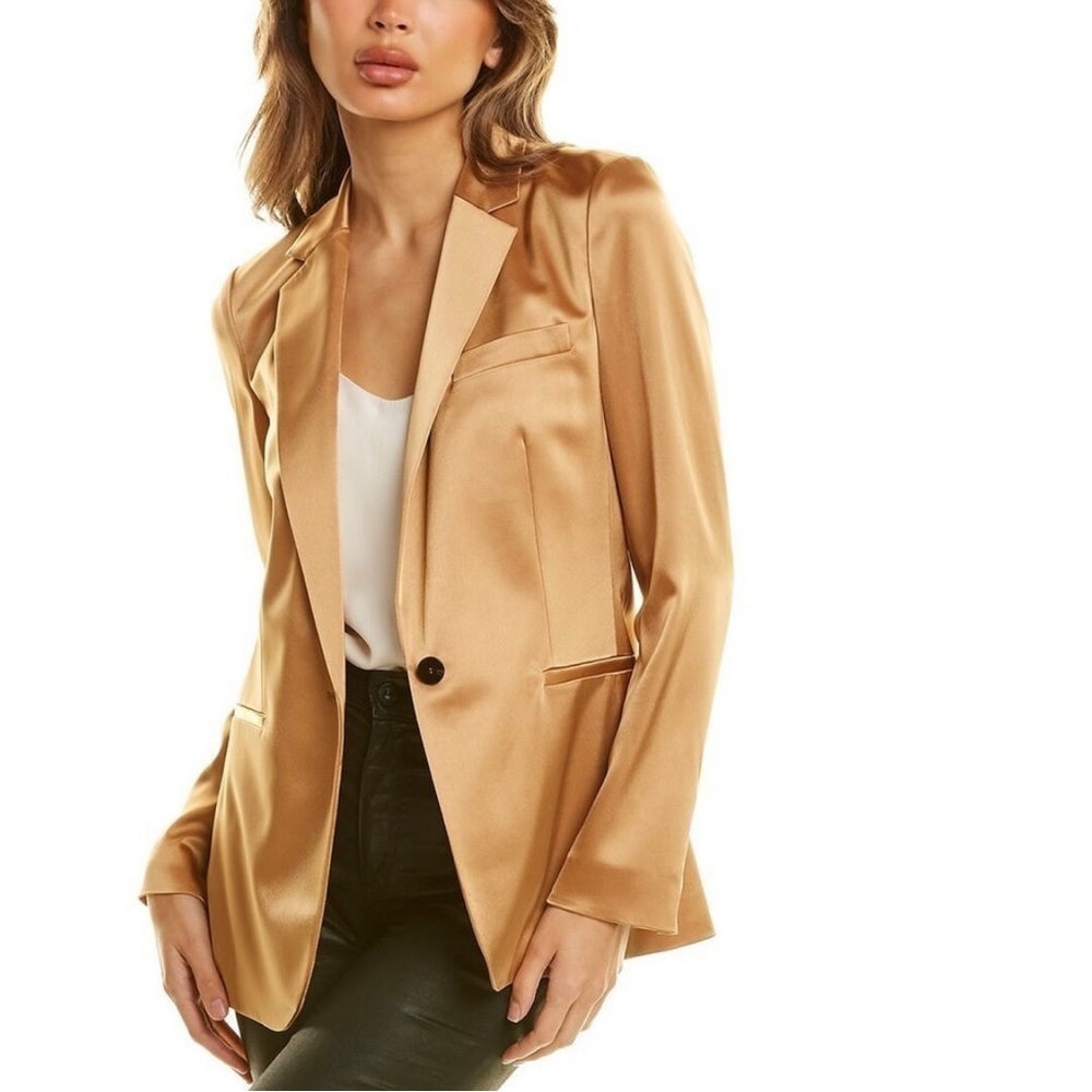 Theory blazer in bronze (or gold)